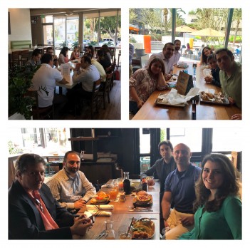 AGBU YPLA Hosts Networking Lunches