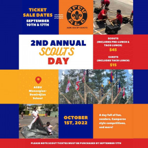 2nd Annual Scouts Day Sep 2022