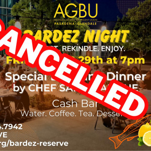 Cancelled BARDEZ 29 Sep 2023 flyer