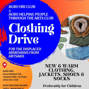 Artsakh Clothing Drive