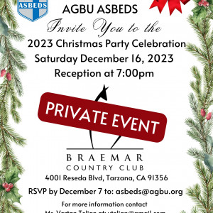 AGBU ASBEDS New flyer