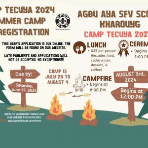 AGBU AYA LA SFV Summer Camp July 2024 2 pages in 1